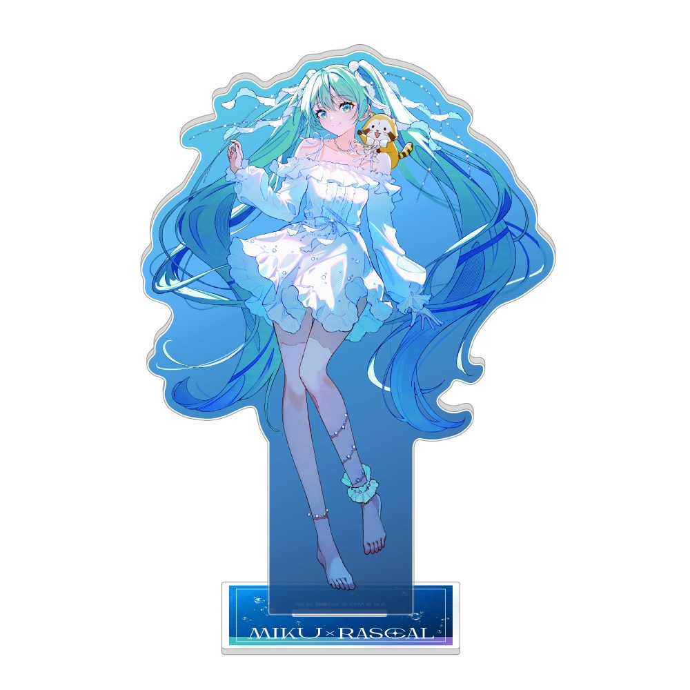 初音ミク×ラスカル 2025 アクリルスタンド 初音ミク (Hatsune Miku x "Rascal the Raccoon" 2025 Acrylic Stand Hatsune Miku)