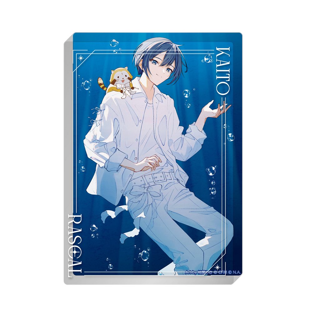 初音ミク×ラスカル 2025 アクリルブロック KAITO (Hatsune Miku x "Rascal the Raccoon" 2025 Acrylic Block KAITO)