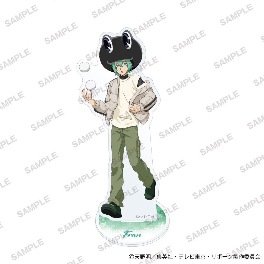 家庭教師ヒットマンREBORN! アクリルスタンドフィギュア 雪バトルVer. フラン ("Reborn!" Acrylic Stand Figure Snow Battle Ver. Fran)