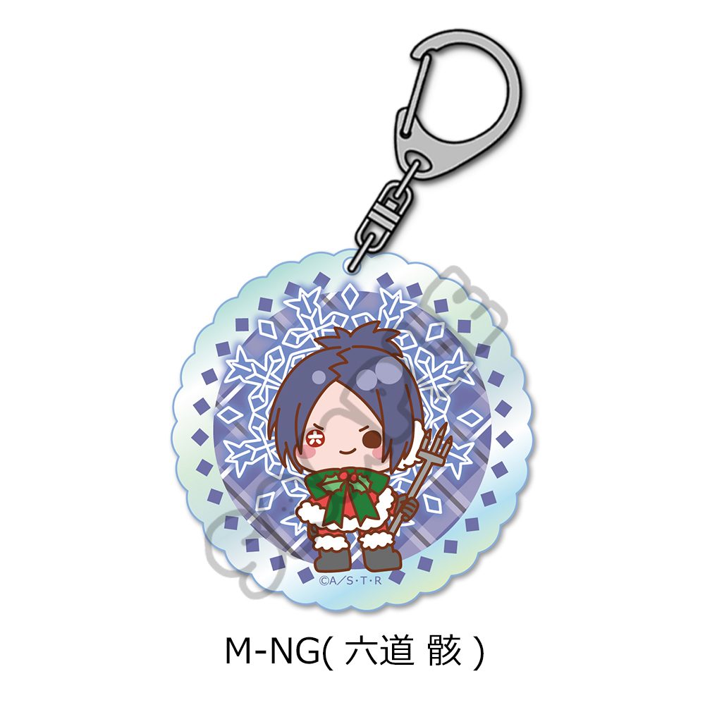 家庭教師ヒットマンREBORN! 第4弾 アクリルキーホルダー M-NG 六道骸 ("Reborn!" Vol. 4 Acrylic Key Chain M-NG Rokudo Mukuro)