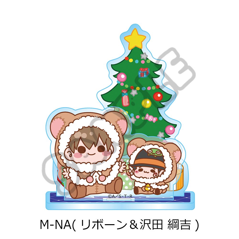 家庭教師ヒットマンREBORN! 第4弾 アクリルスタンド M-NA リボーン&沢田綱吉 ("Reborn!" Vol. 4 Acrylic Stand M-NA Reborn & Sawada Tsunayoshi)