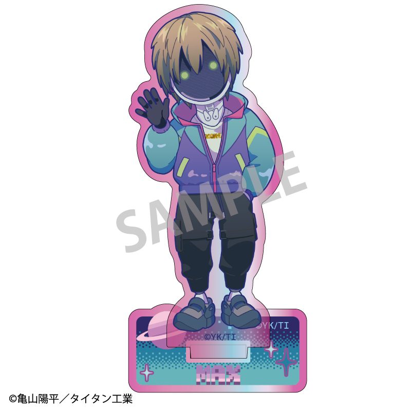 銀河特急 ミルキー☆サブウェイ オーロラミニアクリルスタンド マックス ("MILKY SUBWAY THE GALACTIC LIMITED EXPRESS" Aurora Mini Acrylic Stand Max)