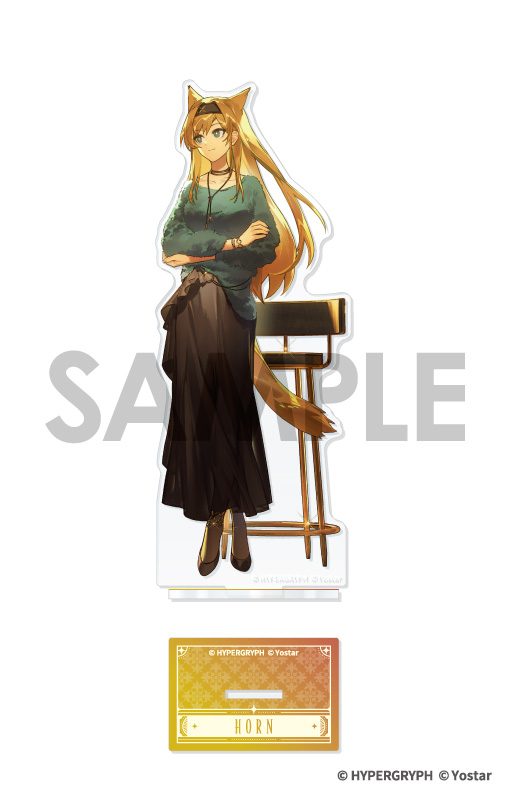 アークナイツ アクリルスタンド ホルン ("Arknights" Acrylic Stand Horn)