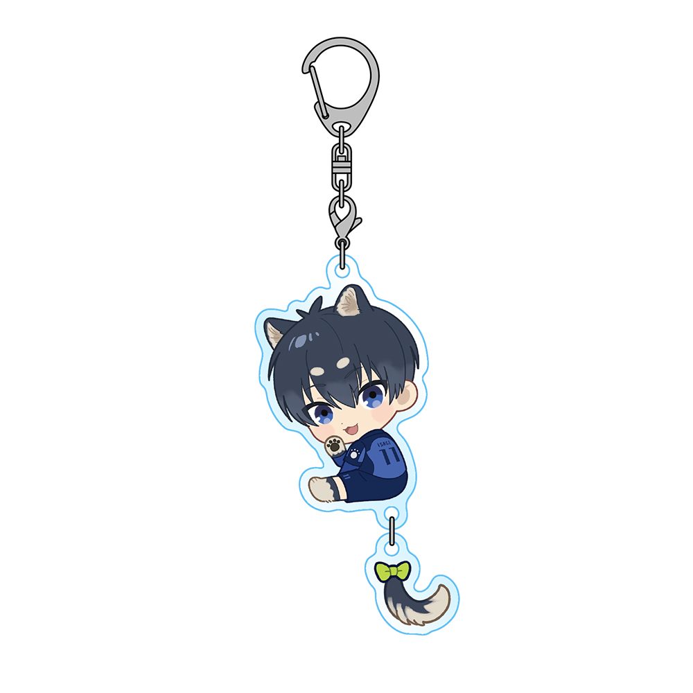 ブルーロック 潔世一 連結アクリルキーホルダー ("Blue Lock" Isagi Yoichi Linked Acrylic Key Chain)