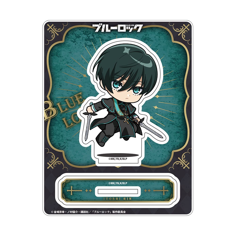 ブルーロック 糸師凛 じゃんこれアクリルスタンド ("Blue Lock" Itoshi Rin Jum-colle Acrylic Stand)