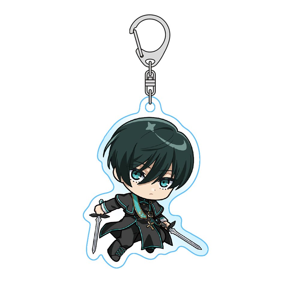 ブルーロック 糸師凛 アクリルキーホルダー ("Blue Lock" Itoshi Rin Acrylic Key Chain)