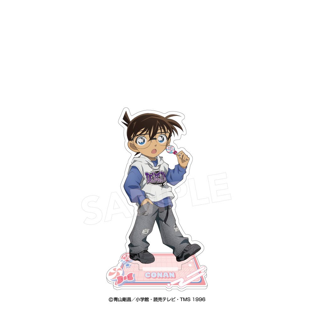 名探偵コナン アクリルスタンド ロリポップ 江戸川コナン ("Detective Conan" Acrylic Stand Lollipop Edogawa Conan)