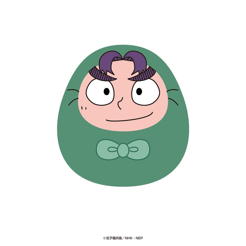 忍たま乱太郎 ころころだるますこっと 潮江文次郎 ("Nintama Rantaro" Korokoro Darumascot Shioe Monjiro)