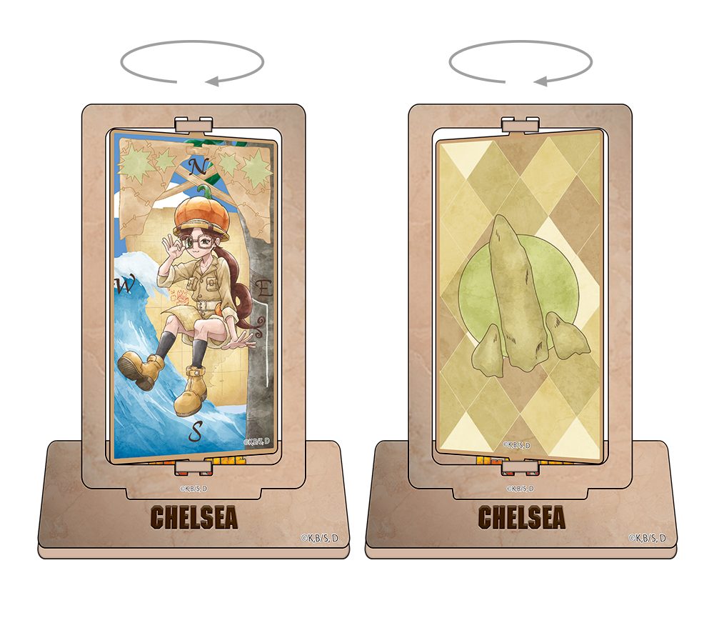 Dr.STONE 回転アクリルスタンド チェルシー ("Dr. Stone" Rotating Acrylic Stand Chelsea)