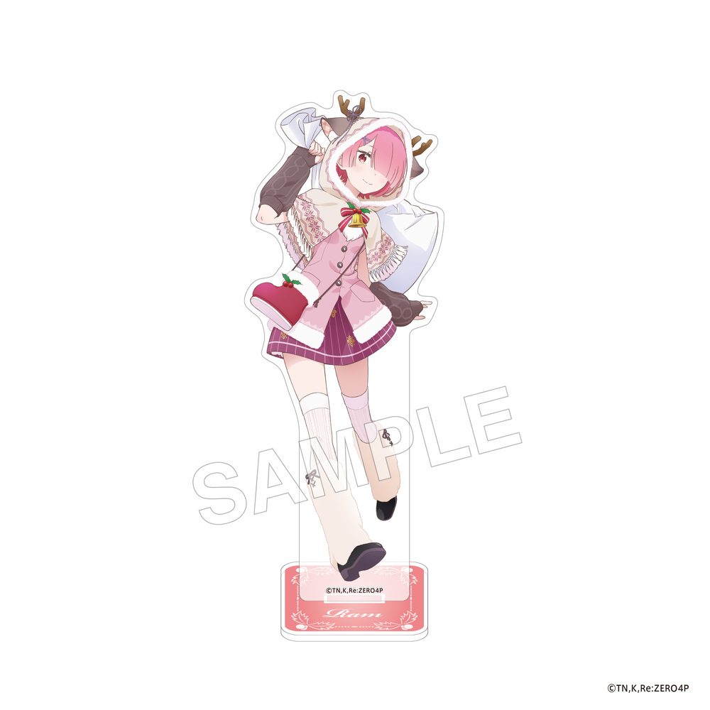 Re:ゼロから始める異世界生活 アクリルスタンドフィギュア クリスマスコスVer. ラム ("Re:Zero kara Hajimeru Isekai Seikatsu" Acrylic Stand Figure Christmas Cosplay Ver. Ram)