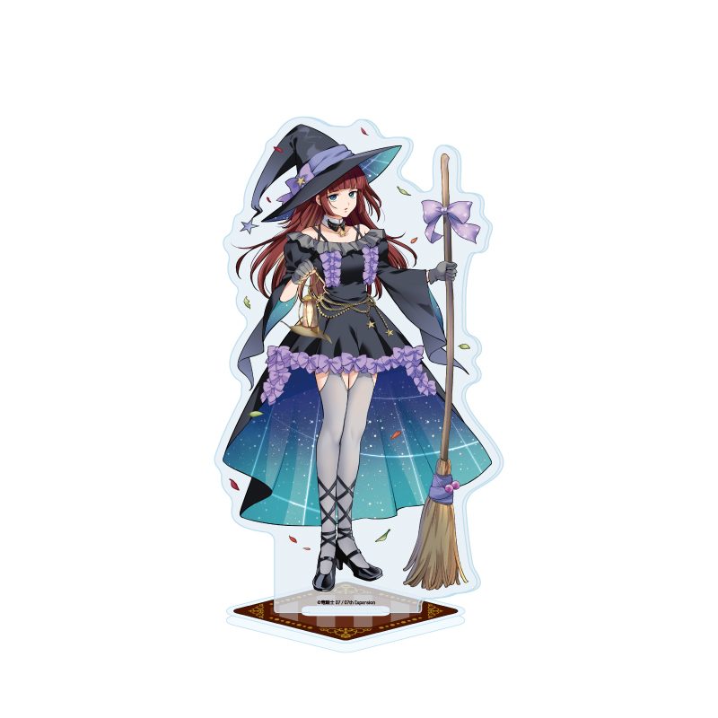 アクリルスタンド うみねこのなく頃に 12 右代宮縁寿 ハロウィンVer.(描き下ろしイラスト) (Acrylic Stand "Umineko When They Cry" 12 Ushiromiya Ange Halloween Ver. (Original Illustration))