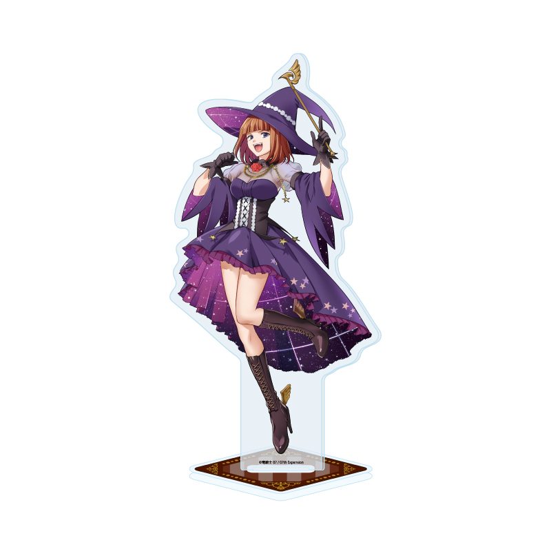 アクリルスタンド うみねこのなく頃に 13 エヴァ・ベアトリーチェ ハロウィンVer.(描き下ろしイラスト) (Acrylic Stand "Umineko When They Cry" 13 EVA-Beatrice Halloween Ver. (Original Illustration))