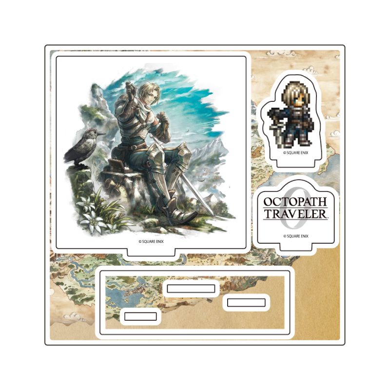 アクリルスタンドプレート OCTOPATH TRAVELER 0 01 ヴィアトル(公式イラスト) (Acrylic Stand Plate "OCTOPATH TRAVELER 0" 01 Viator (Official Illustration))