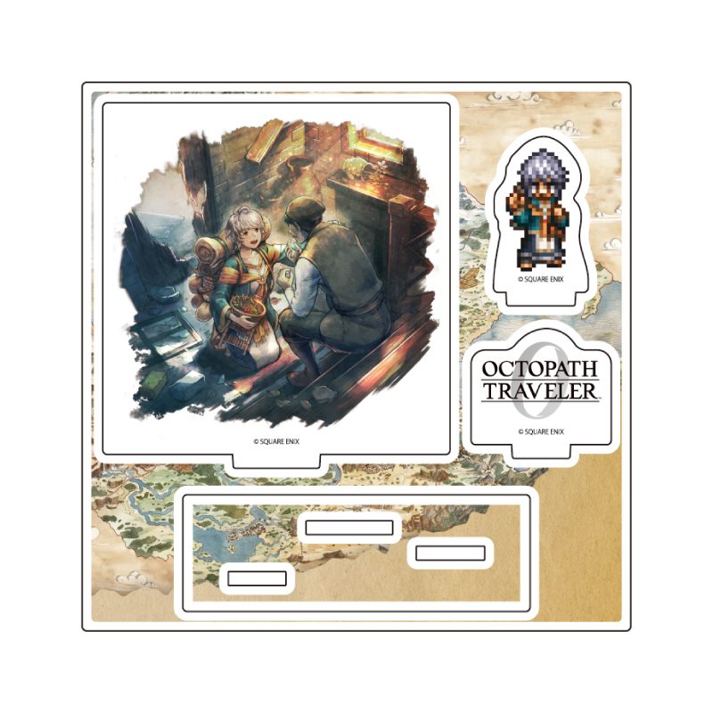 アクリルスタンドプレート OCTOPATH TRAVELER 0 02 カリンダ(公式イラスト) (Acrylic Stand Plate "OCTOPATH TRAVELER 0" 02 Carinda (Official Illustration))