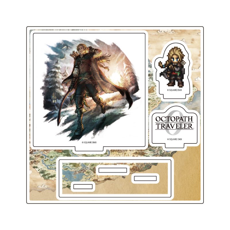 アクリルスタンドプレート OCTOPATH TRAVELER 0 05 フェン(公式イラスト) (Acrylic Stand Plate "OCTOPATH TRAVELER 0" 05 Phenn (Official Illustration))