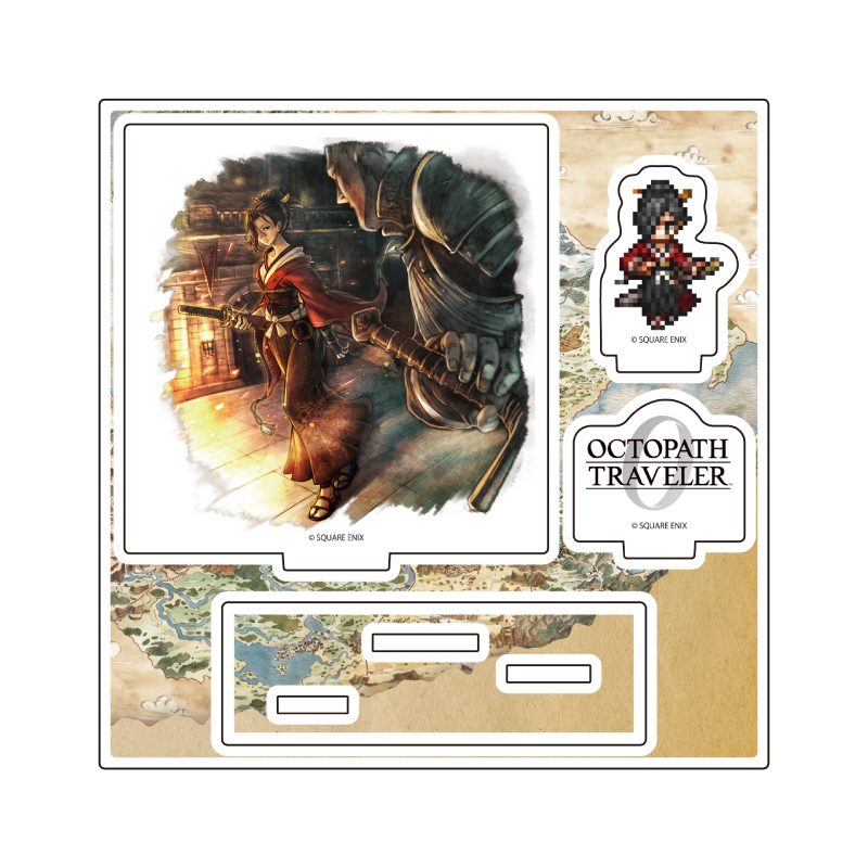 アクリルスタンドプレート OCTOPATH TRAVELER 0 09 レイメ(公式イラスト) (Acrylic Stand Plate "OCTOPATH TRAVELER 0" 09 Reime (Official Illustration))