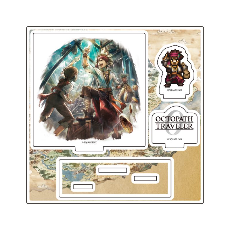 アクリルスタンドプレート OCTOPATH TRAVELER 0 10 ルド(公式イラスト) (Acrylic Stand Plate "OCTOPATH TRAVELER 0" 10 Ludo (Official Illustration))