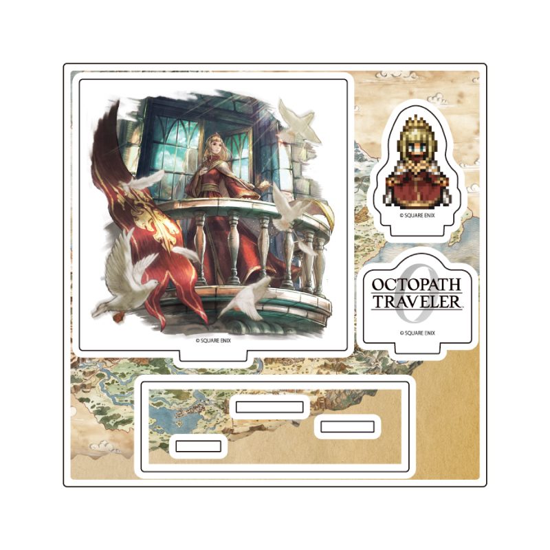 アクリルスタンドプレート OCTOPATH TRAVELER 0 19 アラウネ(公式イラスト) (Acrylic Stand Plate "OCTOPATH TRAVELER 0" 19 Alaune (Official Illustration))