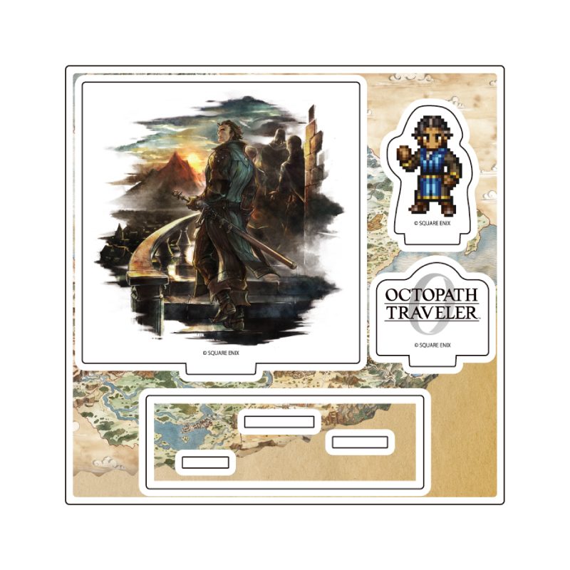 アクリルスタンドプレート OCTOPATH TRAVELER 0 25 オルベリク(公式イラスト) (Acrylic Stand Plate "OCTOPATH TRAVELER 0" 25 Olberic (Official Illustration))