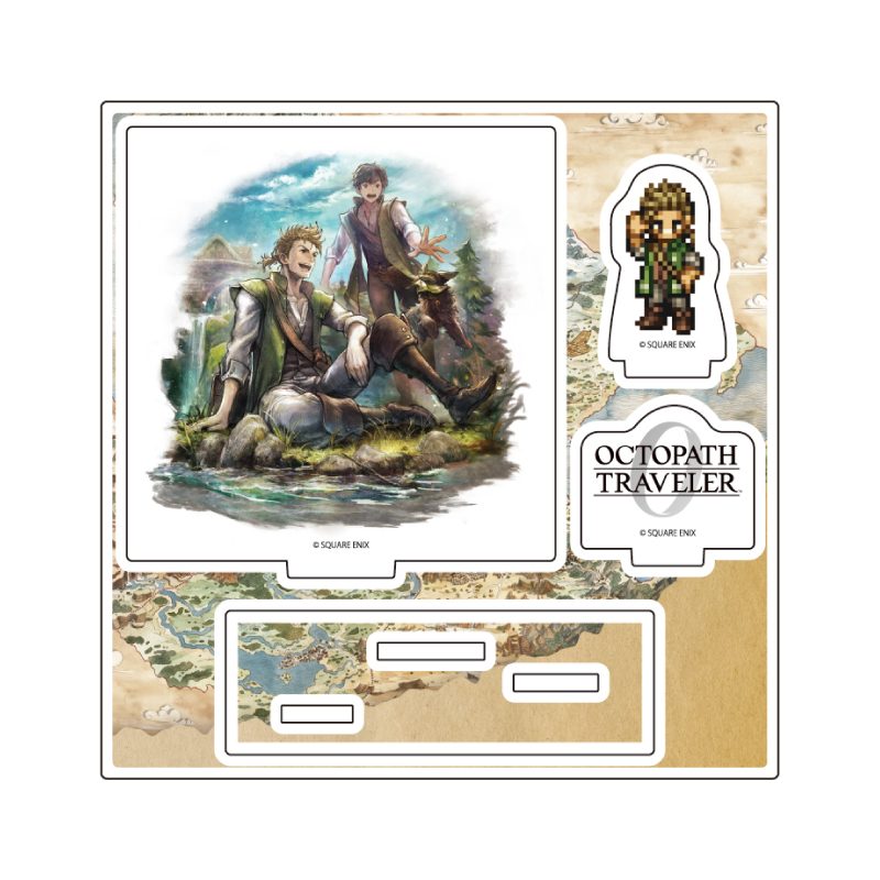 アクリルスタンドプレート OCTOPATH TRAVELER 0 28 アーフェン(公式イラスト) (Acrylic Stand Plate "OCTOPATH TRAVELER 0" 28 Alfyn (Official Illustration))