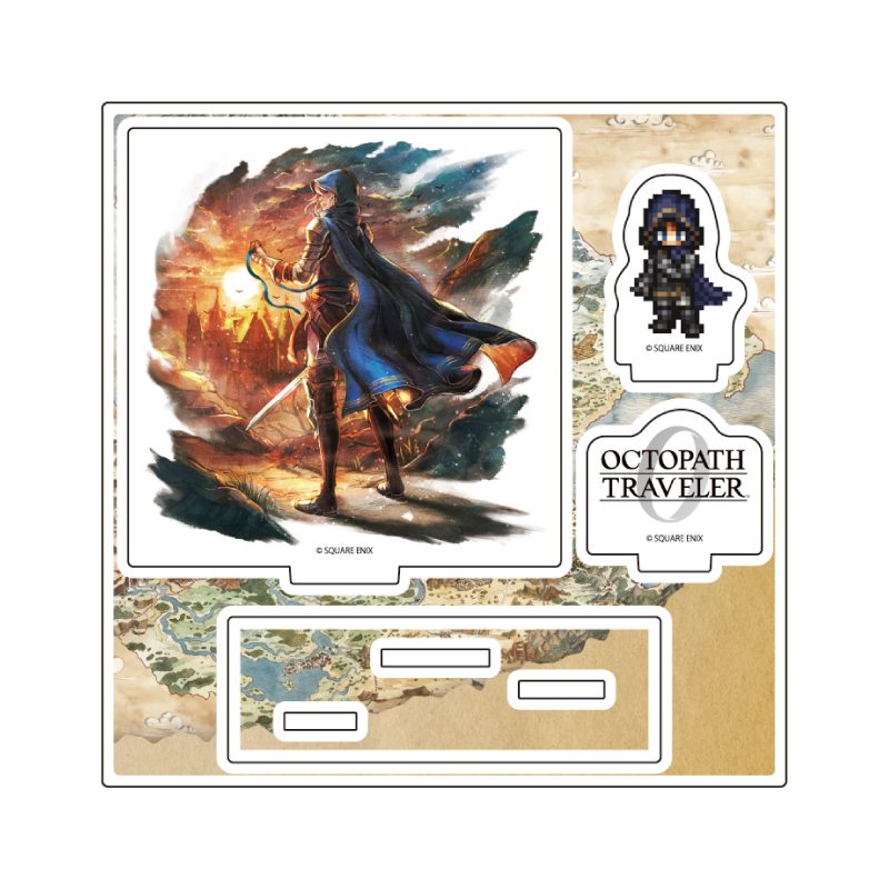 アクリルスタンドプレート OCTOPATH TRAVELER 0 35 エル(公式イラスト) (Acrylic Stand Plate "OCTOPATH TRAVELER 0" 35 Elrica (Official Illustration))