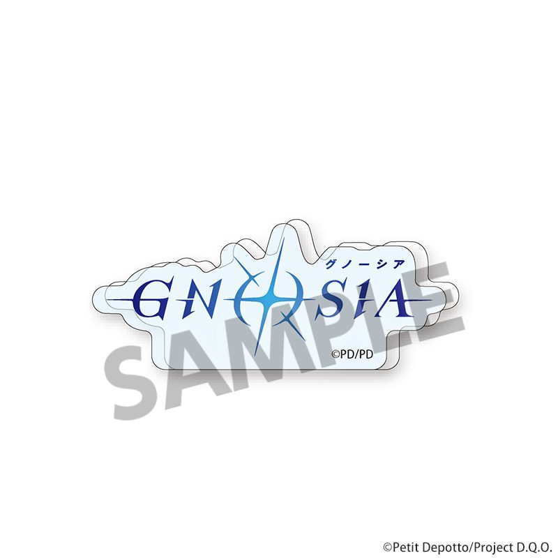 グノーシア アクリルマスコット タイトルロゴ ("GNOSIA" Acrylic Mascot Title Logo)