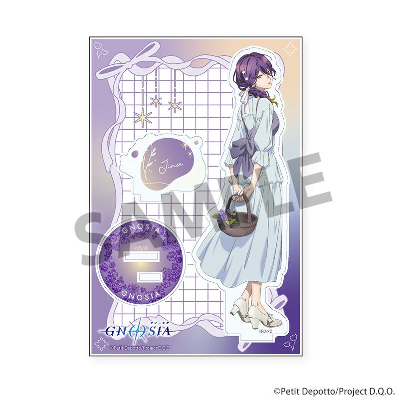 グノーシア 描き下ろしアクリルスタンド ジナ ("GNOSIA" Original Illustration Acrylic Stand Jina)