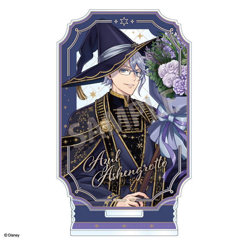ディズニー ツイステッドワンダーランド レイヤードアクリルスタンド アズール・アーシェングロット ブルームバースデーVer. ("Disney Twisted Wonderland" Layered Acrylic Stand Azul Ashengrotto Bloom Birthday Ver.)