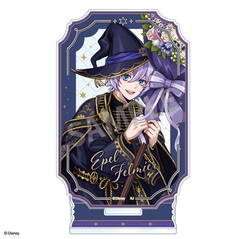 ディズニー ツイステッドワンダーランド レイヤードアクリルスタンド エペル・フェルミエ ブルームバースデーVer. ("Disney Twisted Wonderland" Layered Acrylic Stand Epel Felmier Bloom Birthday Ver.)