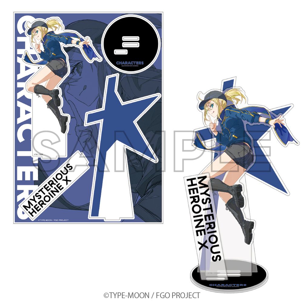abec/BUNBUN 20th Exhibition CHARACTERS BIGアクリルフィギュア Fate/Grand Order 謎のヒロインX (abec/BUNBUN 20th Exhibition CHARACTERS Big Acrylic Figure "Fate/Grand Order" Mysterious Heroine X)