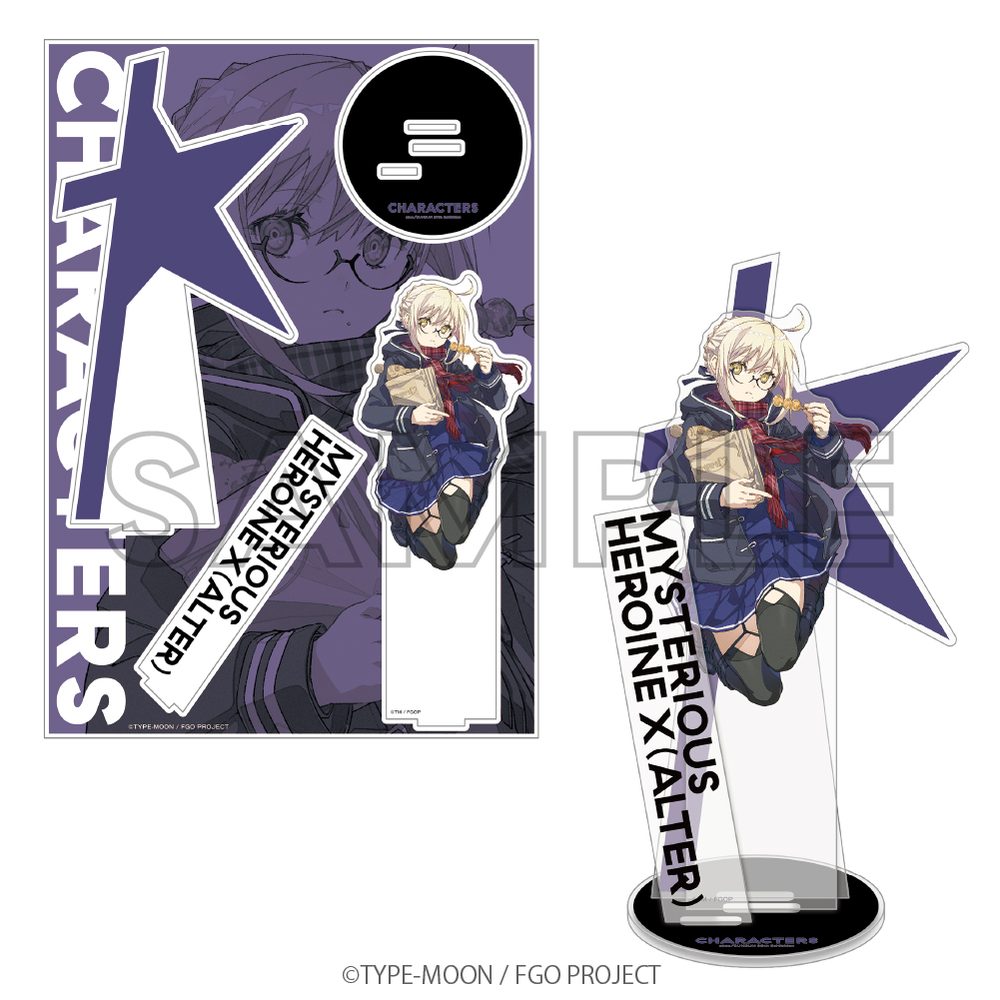 abec/BUNBUN 20th Exhibition CHARACTERS BIGアクリルフィギュア Fate/Grand Order 謎のヒロインX[オルタ] (abec/BUNBUN 20th Exhibition CHARACTERS Big Acrylic Figure "Fate/Grand Order" Mysterious Heroine X (Alter))