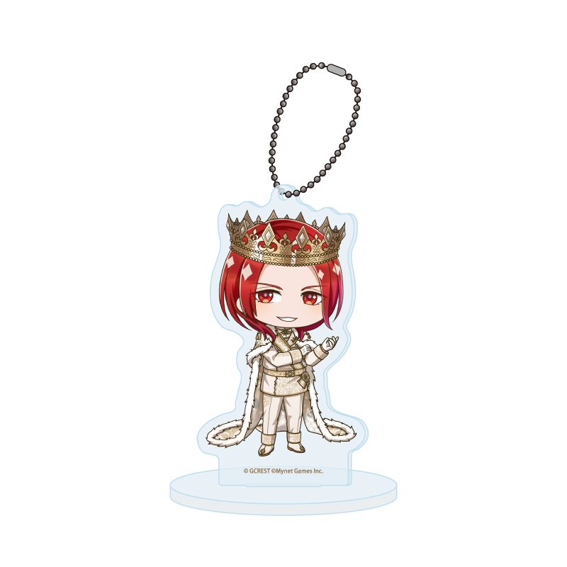 アクリルスタンドキーホルダー 夢王国と眠れる100人の王子様 53 アンタレス(ミニキャライラスト) (Acrylic Stand Key Chain "100 Sleeping Princes and the Kingdom of Dreams" 53 Antares (Mini Character Illustration))