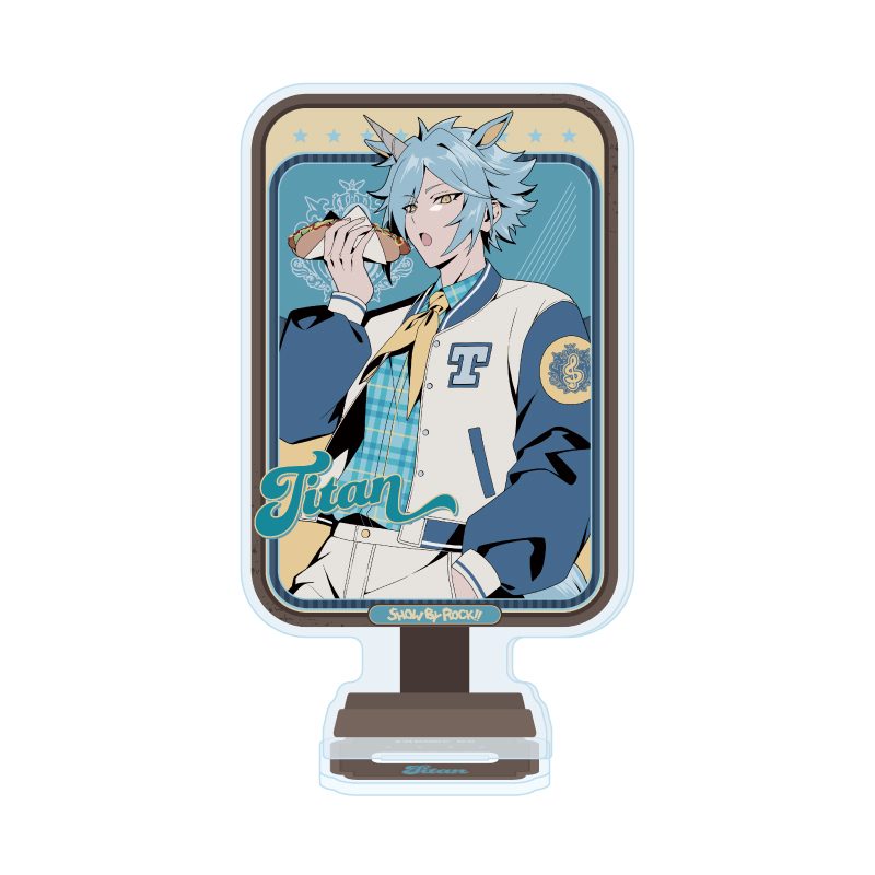 アクリルスタンド SHOW BY ROCK!! 309 チタン(描き下ろしイラスト) (Acrylic Stand "Show by Rock!!" 309 Titan (Original Illustration))