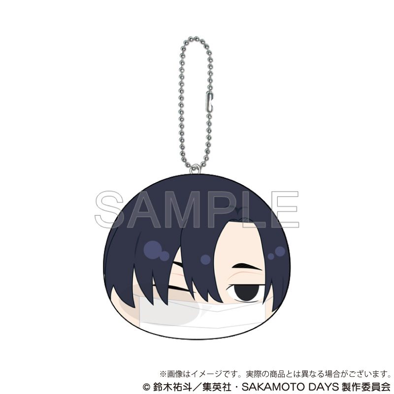 SAKAMOTO DAYS クッションキーホルダー ポーチいんVer. 勢羽真冬 ("Sakamoto Days" Cushion Key Chain Pouch In Ver. Seba Mafuyu)