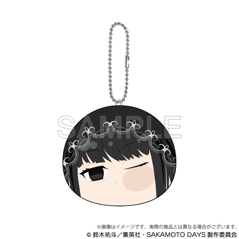 SAKAMOTO DAYS クッションキーホルダー ポーチいんVer. 大佛 ("Sakamoto Days" Cushion Key Chain Pouch In Ver. Osaragi)