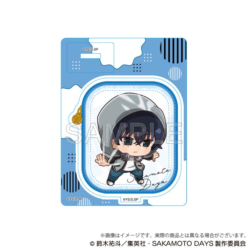 SAKAMOTO DAYS ミニキャラスタンド ポーチいんVer. 勢羽夏生 ("Sakamoto Days" Mini Character Stand Pouch In Ver. Seba Natsuki)
