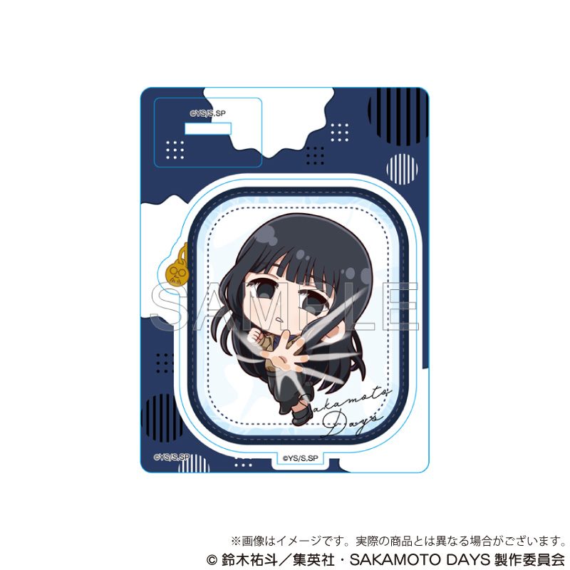 SAKAMOTO DAYS ミニキャラスタンド ポーチいんVer. 大佛 ("Sakamoto Days" Mini Character Stand Pouch In Ver. Osaragi)