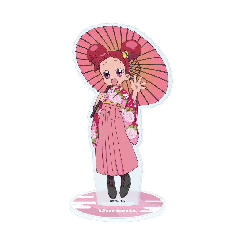 アクリルスタンド おジャ魔女どれみドッカーン! 47 春風どれみ 袴・番傘Ver.(描き下ろしイラスト) (Acrylic Stand "Ojamajo Doremi Dokkaan!" 47 Harukaze Doremi Hakama & Oilpaper Umbrella Ver. (Original Illustration))