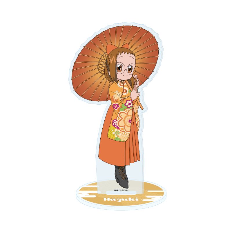 アクリルスタンド おジャ魔女どれみドッカーン! 48 藤原はづき 袴・番傘Ver.(描き下ろしイラスト) (Acrylic Stand "Ojamajo Doremi Dokkaan!" 48 Fujiwara Hazuki Hakama & Oilpaper Umbrella Ver. (Original Illustration))