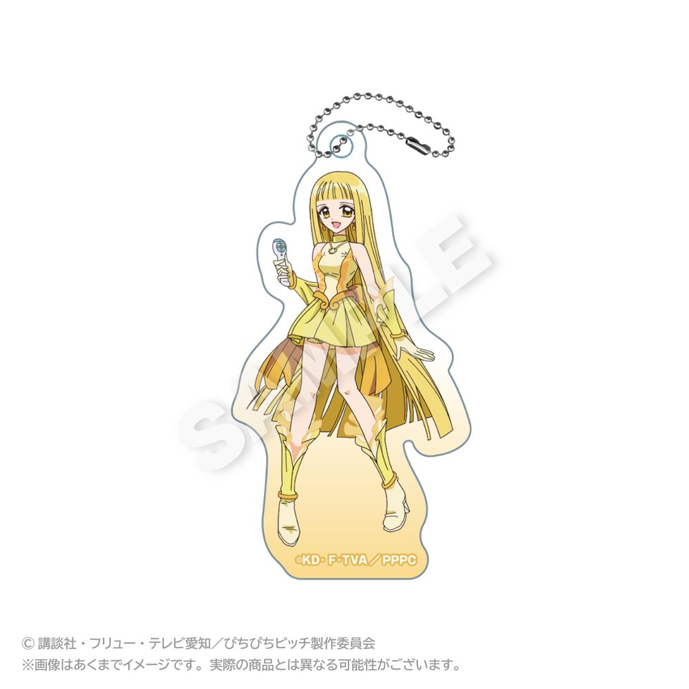 ぴちぴちピッチ アクリルキーホルダー ピュアVer. ココ ("Mermaid Melody Pichi Pichi Pitch" Acrylic Key Chain Pure Ver. Coco)