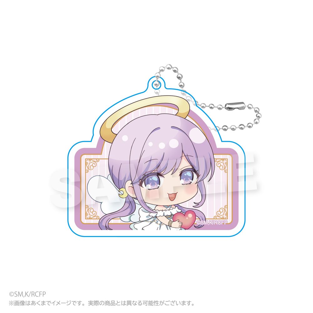 幼馴染とはラブコメにならない アクリルキーホルダー 天使Ver. 月見るなA ("You Can't Be In a Rom-Com with Your Childhood Friends!" Acrylic Key Chain Angel Ver. Tsukimi Runa A)