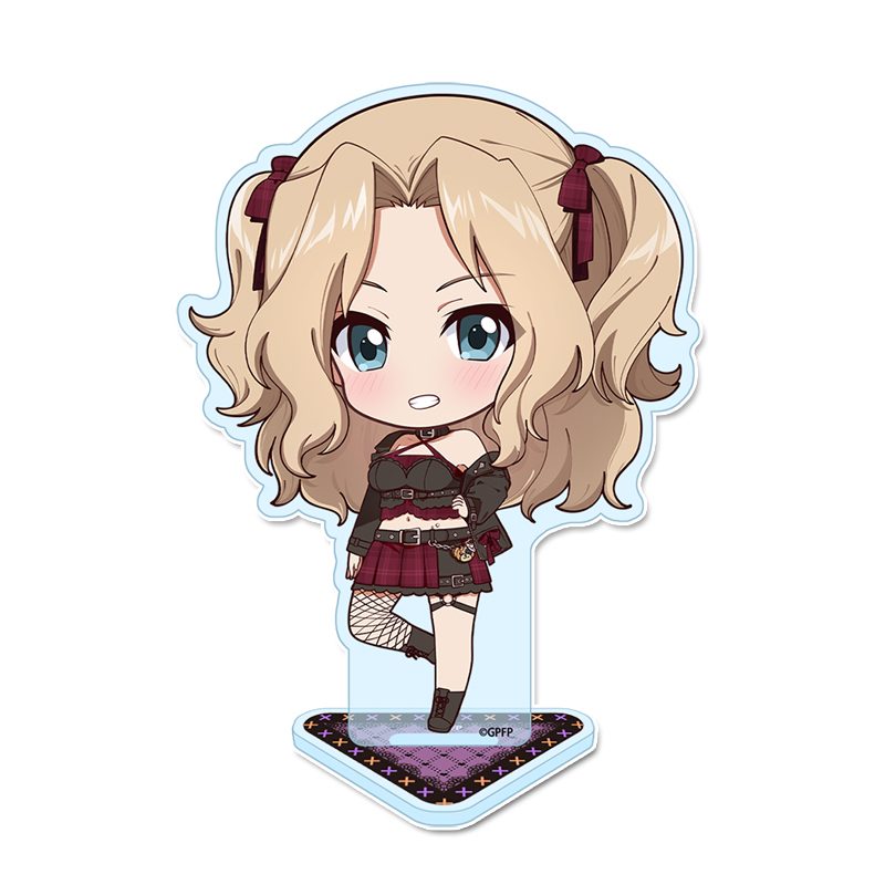 ガールズ&パンツァー 最終章 ぷちちょこアクリルスタンド ケイ サブカルファッションVer. ("GIRLS und PANZER das Finale" Puchichoko Acrylic Stand Kei Subculture Fashion Ver.)