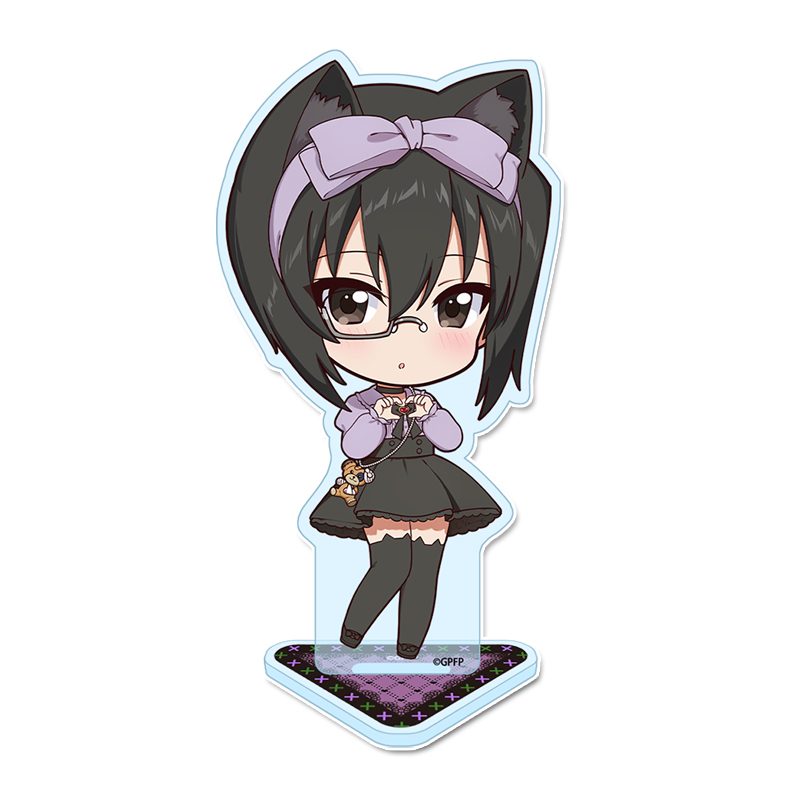 ガールズ&パンツァー 最終章 ぷちちょこアクリルスタンド 河嶋桃 サブカルファッションVer. ("GIRLS und PANZER das Finale" Puchichoko Acrylic Stand Kawashima Momo Subculture Fashion Ver.)