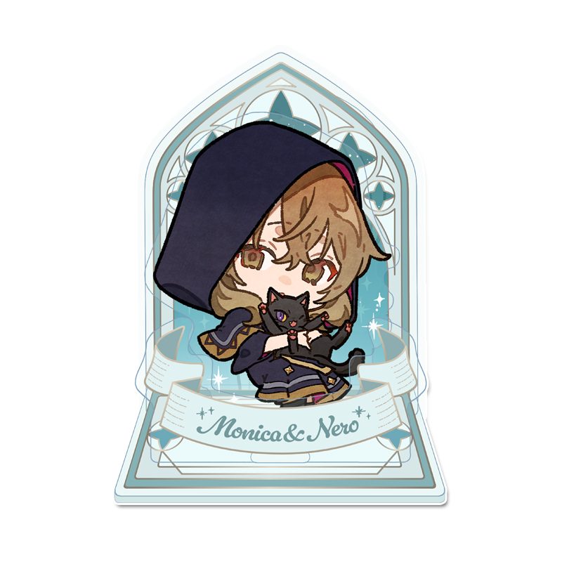 サイレント・ウィッチ 沈黙の魔女の隠しごと ミニアクリルジオラマ モニカ・エヴァレット&ネロ ("Secrets of the Silent Witch" Mini Acrylic Diorama Monica Everett & Nero)