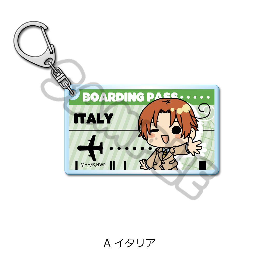 ヘタリア World☆Stars アクリルキーホルダー A イタリア ("Hetalia World Stars" Acrylic Key Chain A Italy)