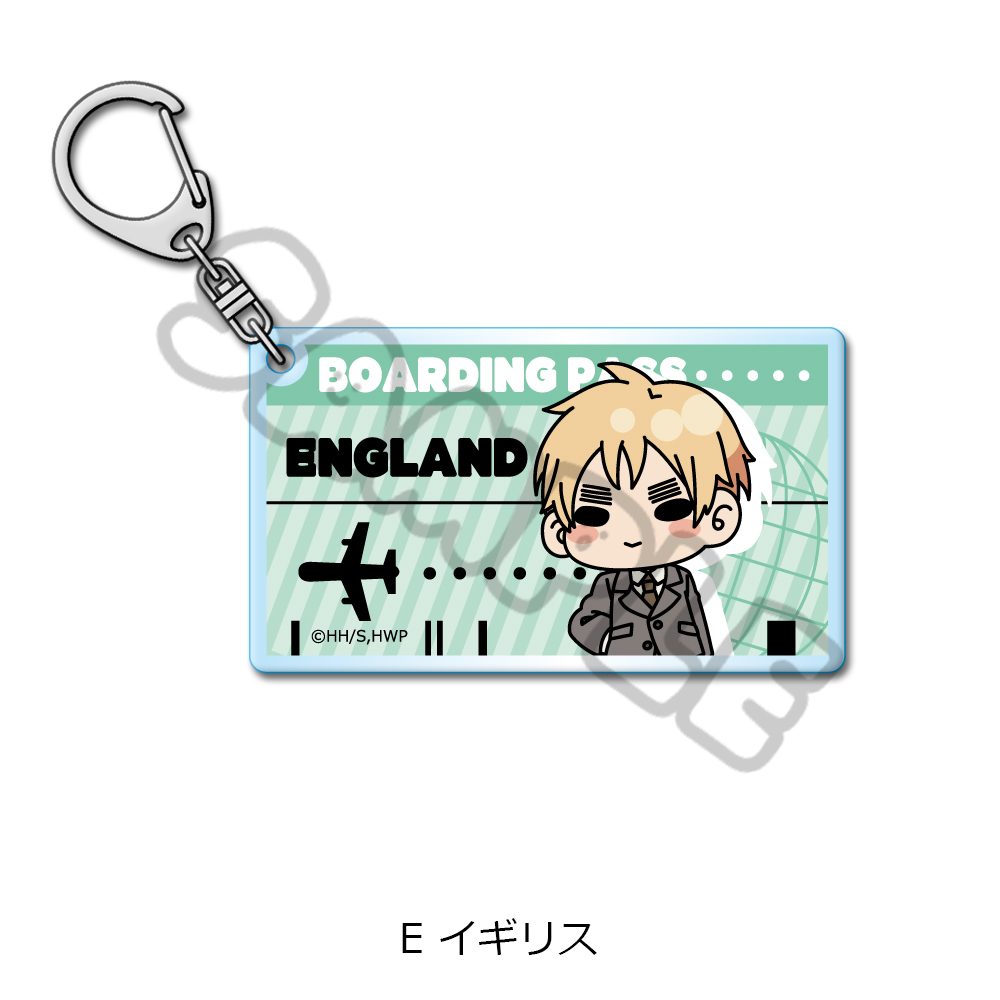ヘタリア World☆Stars アクリルキーホルダー E イギリス ("Hetalia World Stars" Acrylic Key Chain E United Kingdom)