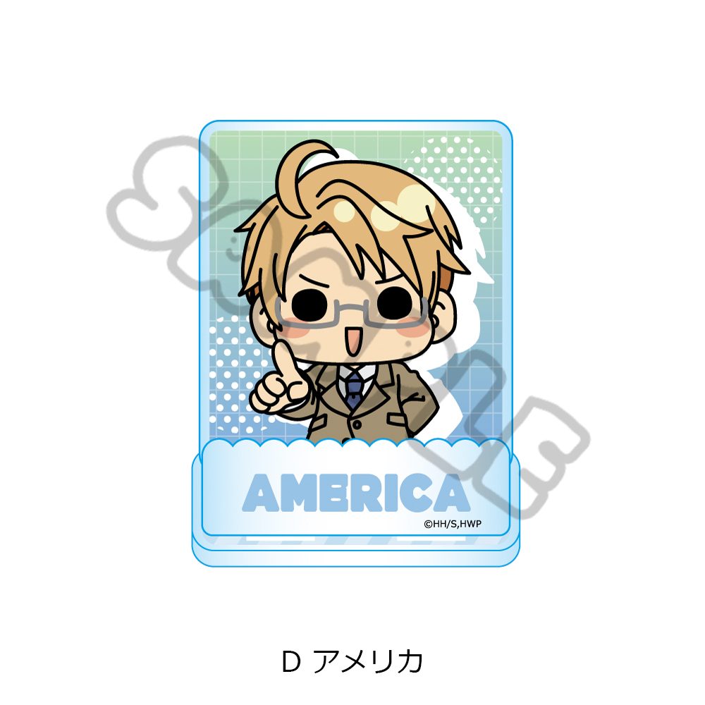 ヘタリア World☆Stars アクリルスタンド D アメリカ ("Hetalia World Stars" Acrylic Stand D USA)