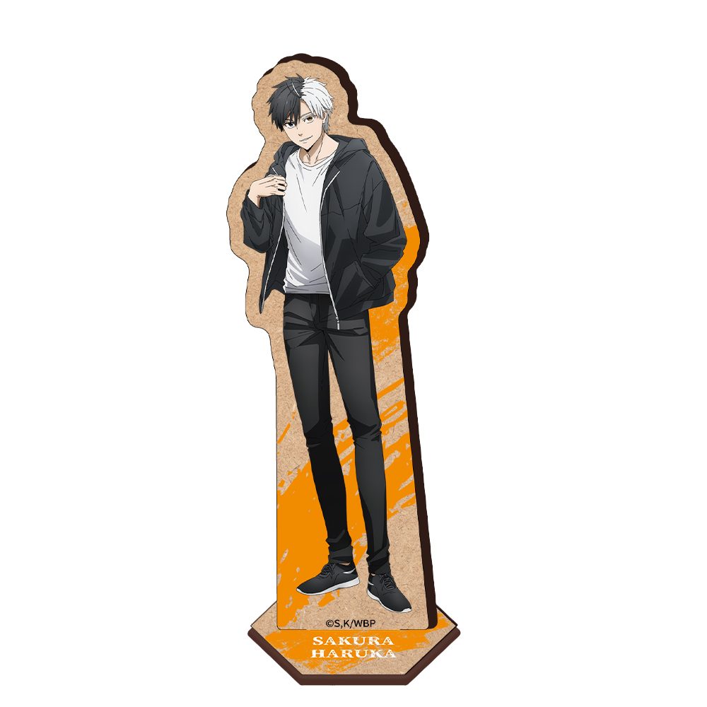 WIND BREAKER 木製キャラスタンド 桜遥 ("Wind Breaker" Wooden Chara Stand Sakura Haruka)