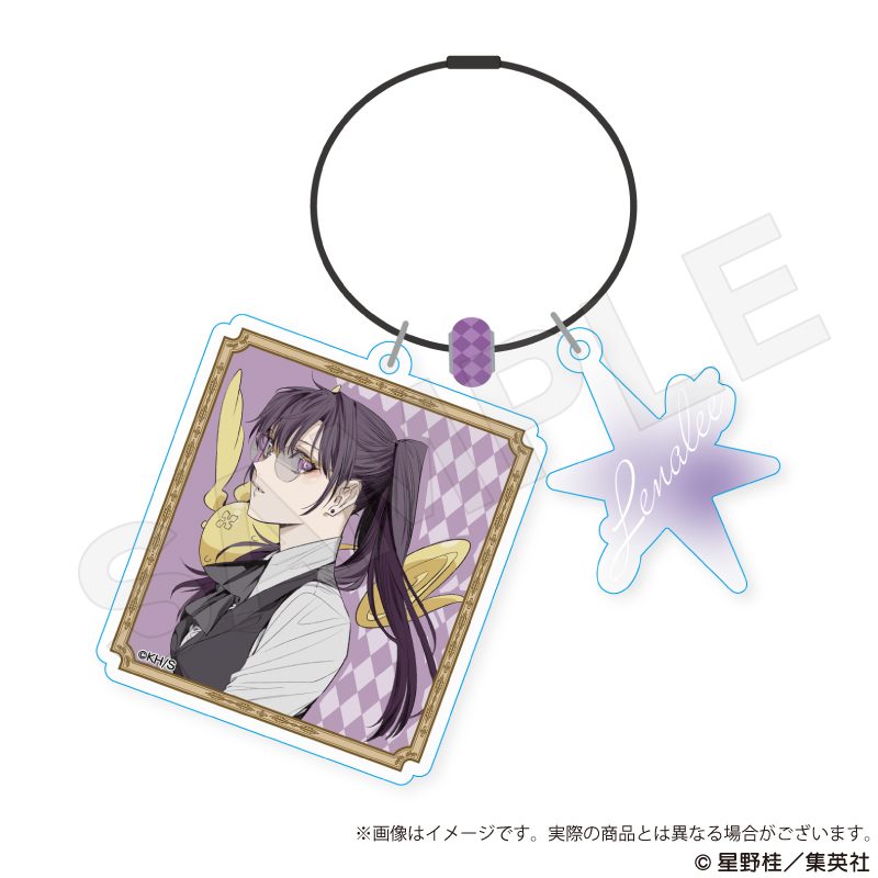 D.Gray-man ワイヤーキーホルダー リナリー・リー ("D.Gray-man" Wire Key Chain Lenalee Lee)