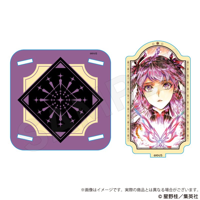 D.Gray-man 木製スタンドコースター リナリー・リー ("D.Gray-man" Wooden Stand Coaster Lenalee Lee)